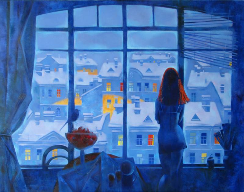 Зимний вечер — Чигина Маргарита