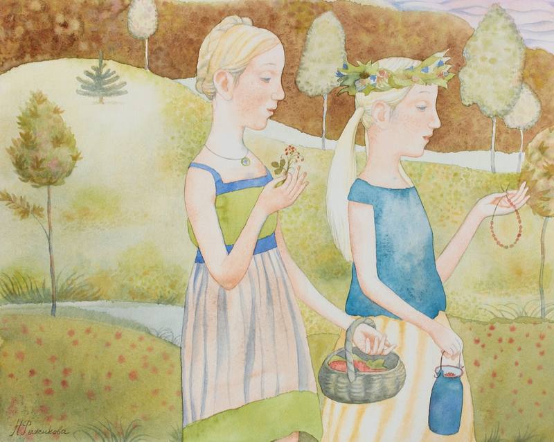Strawberry fields — Ryzhikova Nina