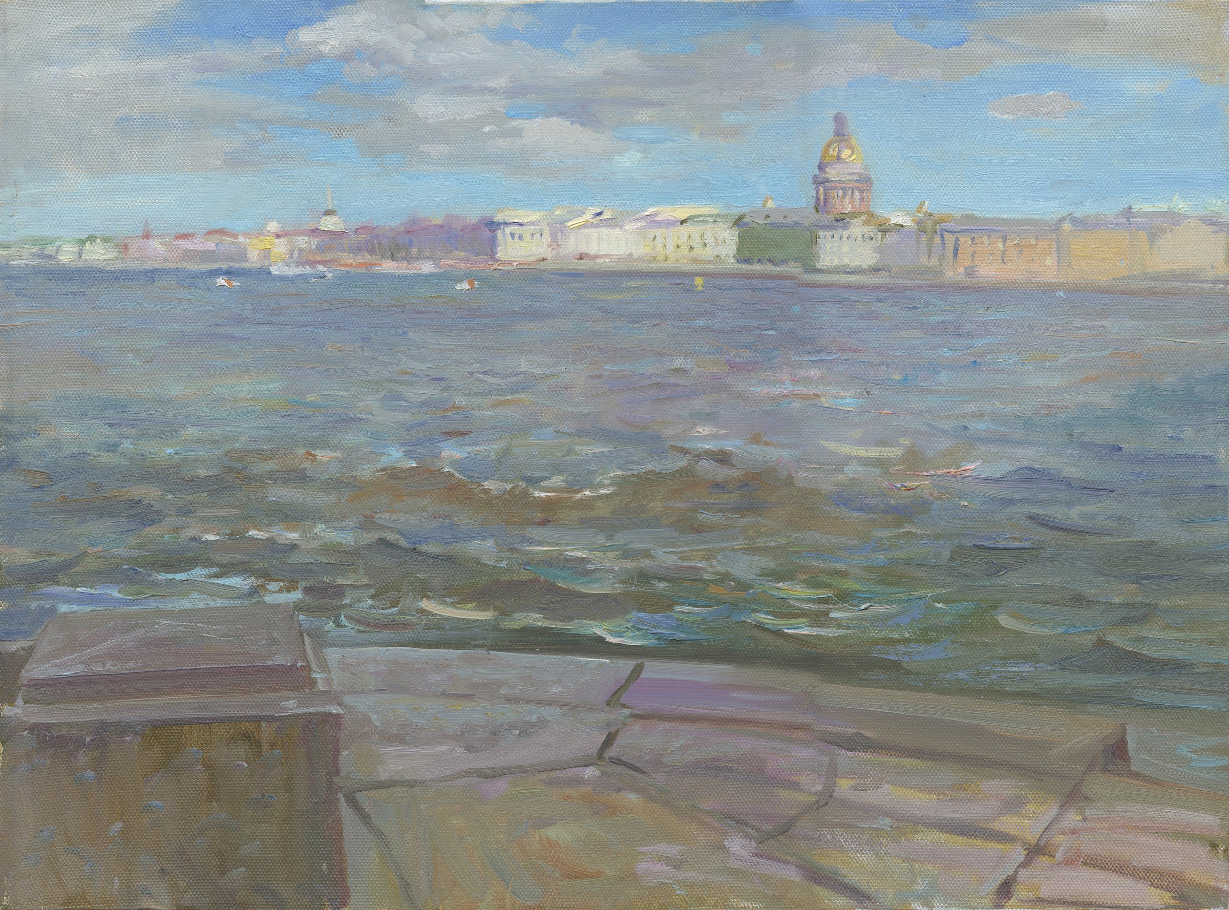 Clouds over Isaac — Usmanov Anvar