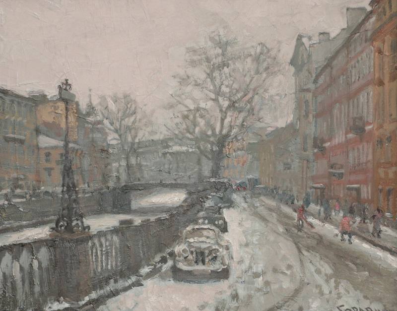 Зима в Петербурге — Горланов Андриан