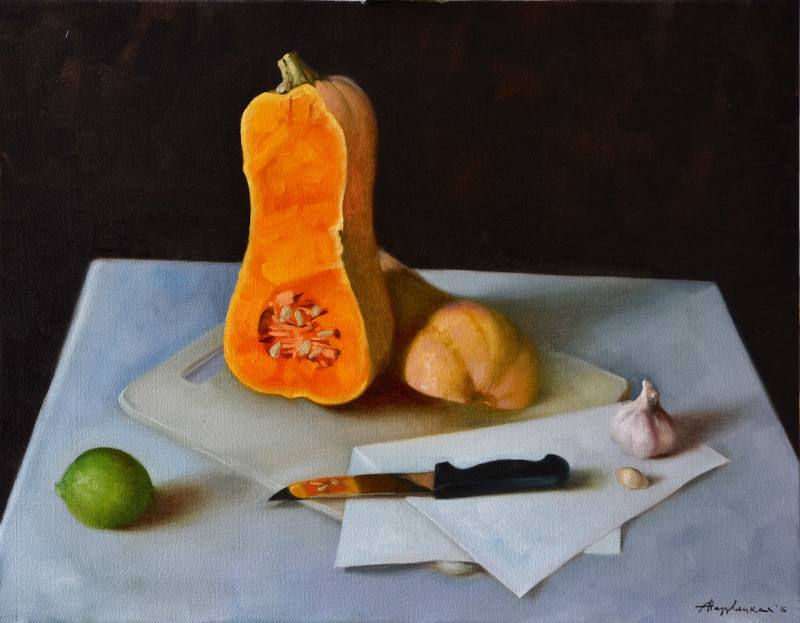 Pumpkin and lime — Nedzvetskaya Alexandra