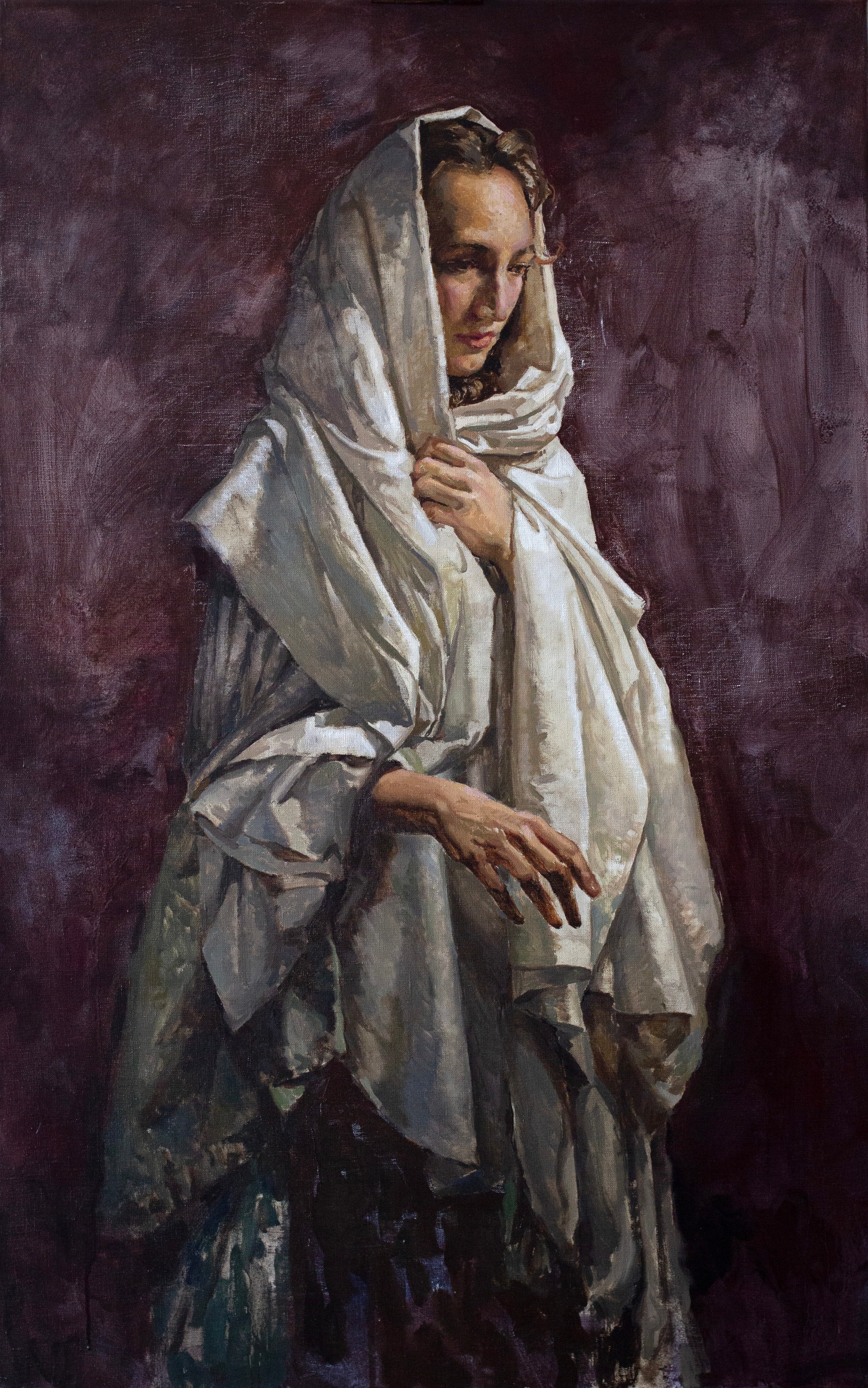 Elena in drapes — Andreev Ivan
