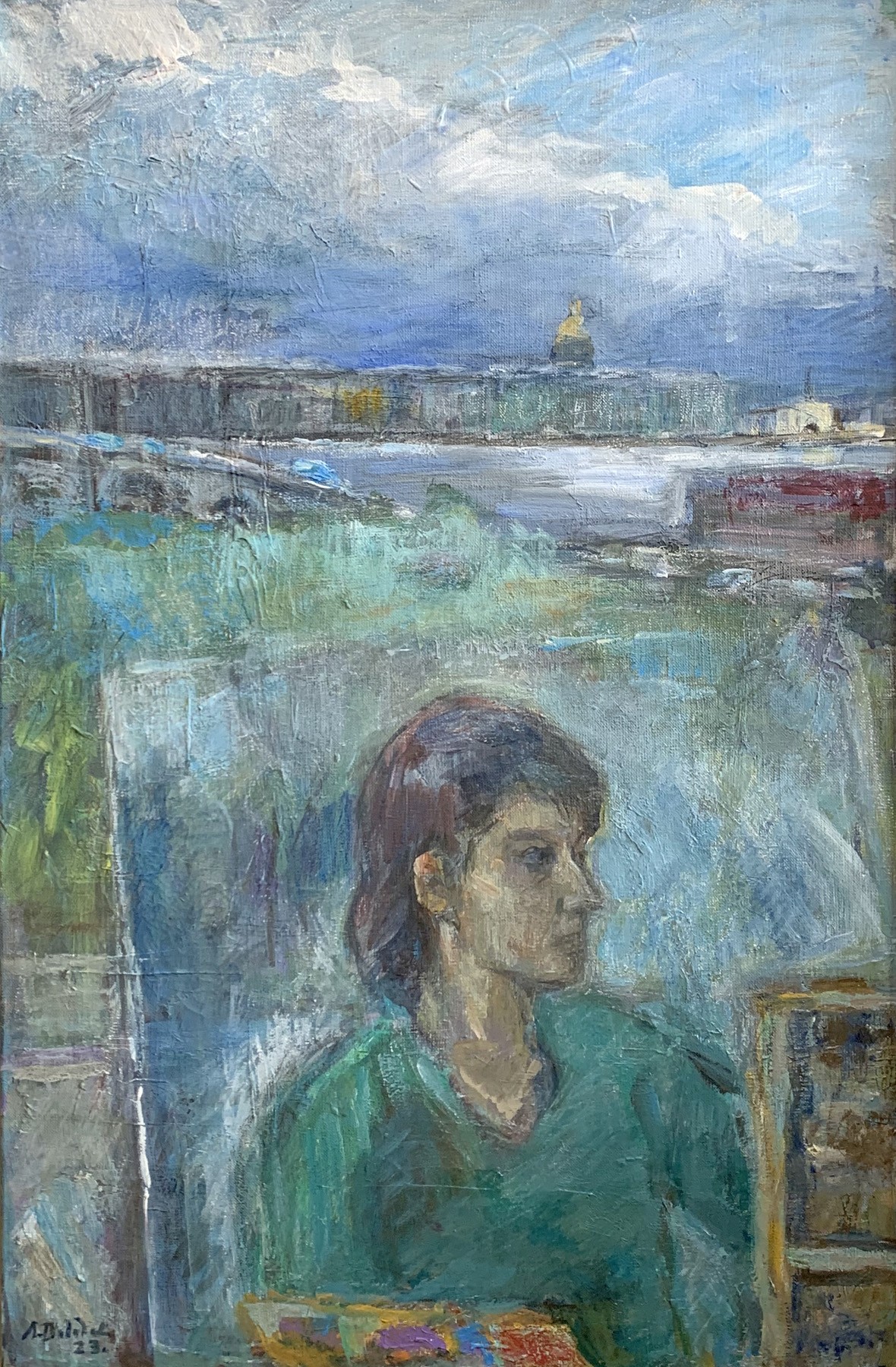In the mirror — Davidenkova Lidia