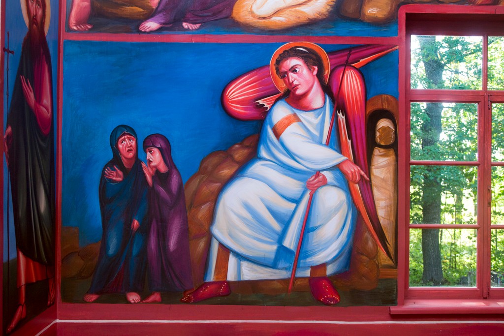 Wall painting in church of John the Baptist in the village of Nativity. Pushkinskie Gory region — Margolin Dmitry (2)