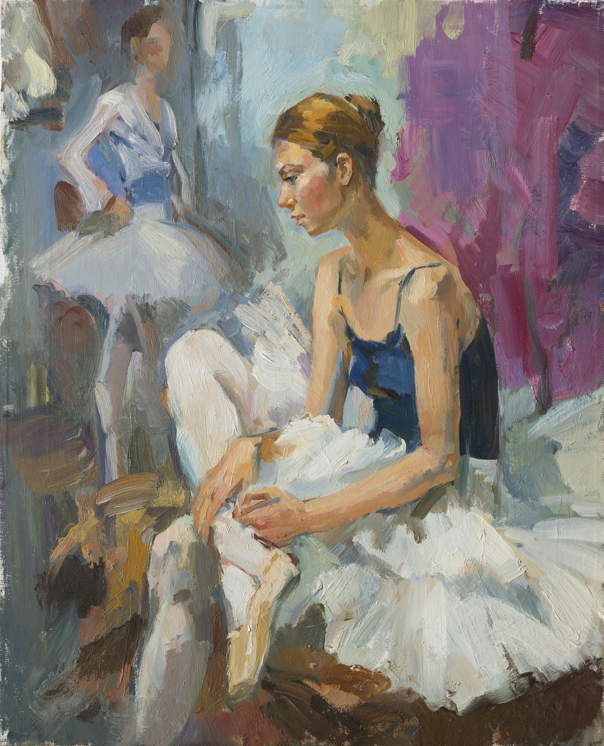 In the dressing room — Vishniakova Natalia