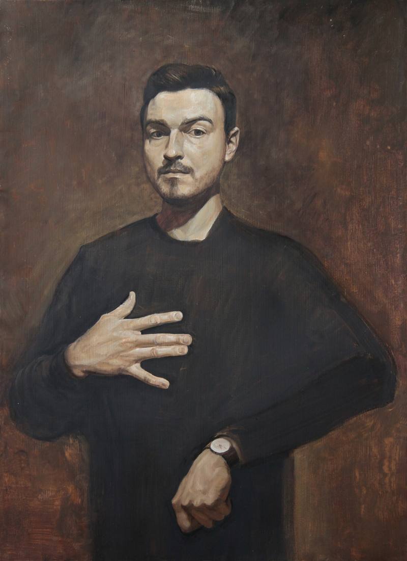 Self-portrait. 2020 — Kalitsenia Aleh
