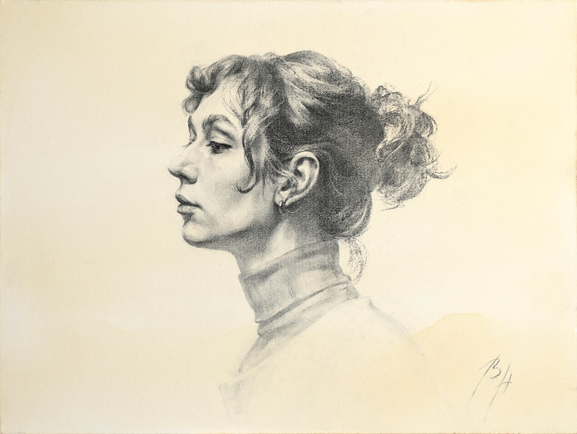 Portrait of the beautiful Eugenia — Velikaya Natalia