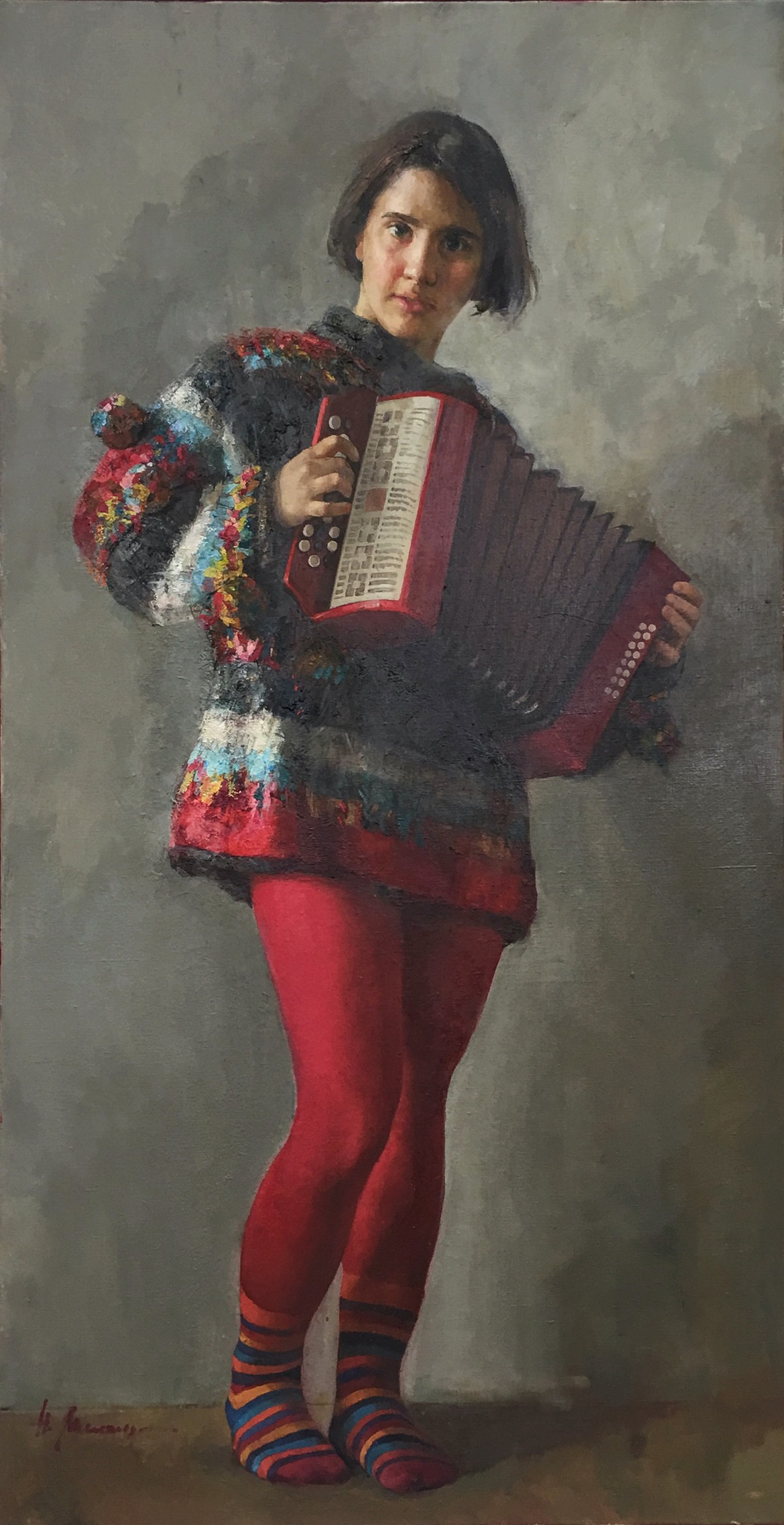 Anna-accordionist — Milashevich Natasha