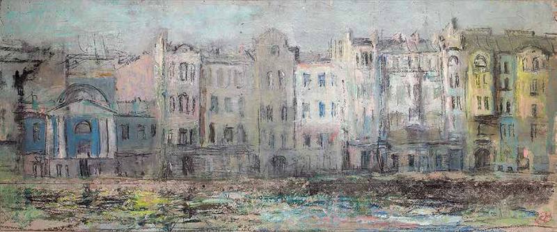 Dobrolyubov Prospect. Houses, 1999 — Bakin Sergey