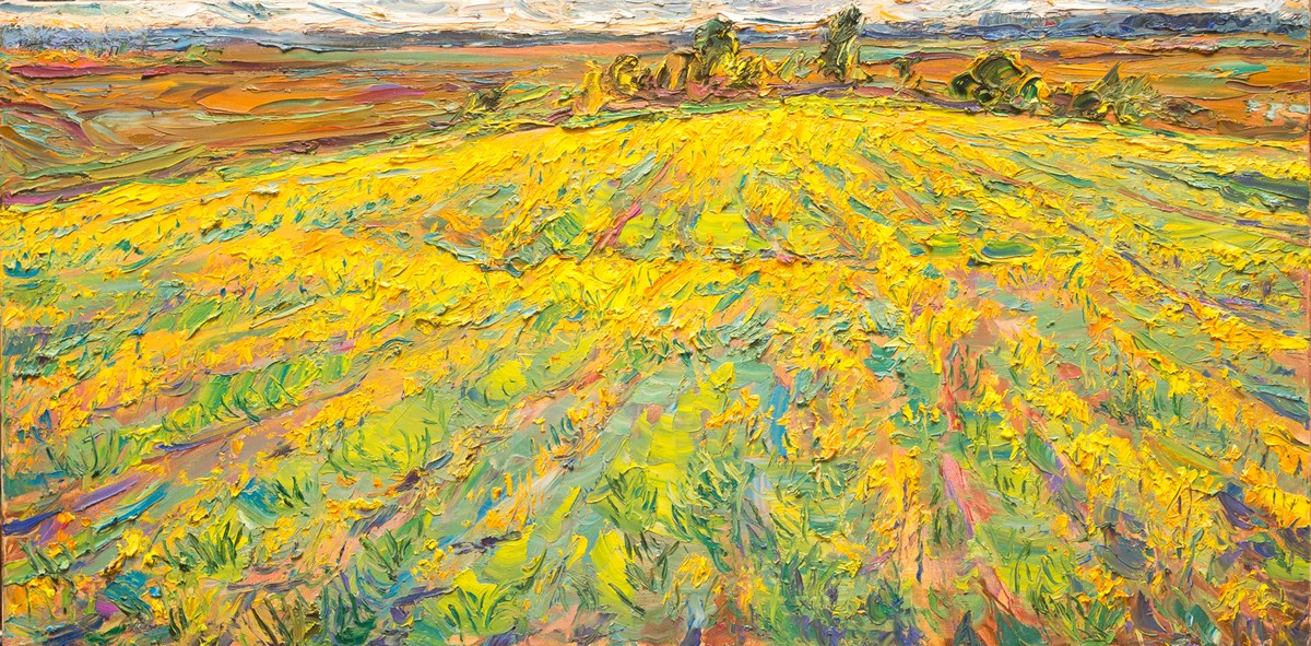 Flowering field — Olevsky Fedor