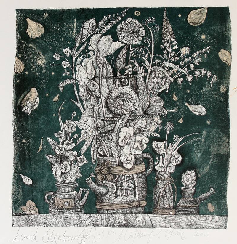Miracle flowers III — Stroganov Leonid