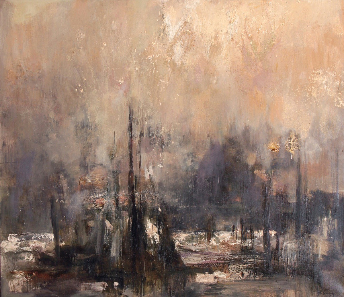 Firework. Triptych "Venice" — Blokhin Nikolay