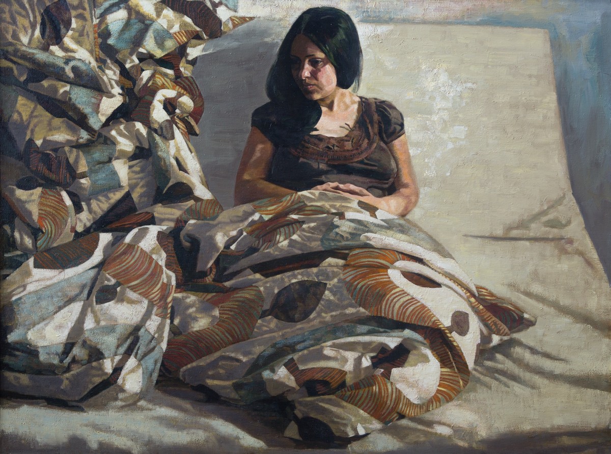 Portrait of Lapina O. V. — Gerasimov Gennady