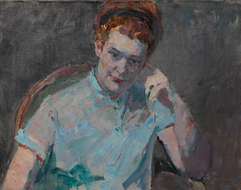 Woman's portrait — Eremeev Oleg Arkadievich