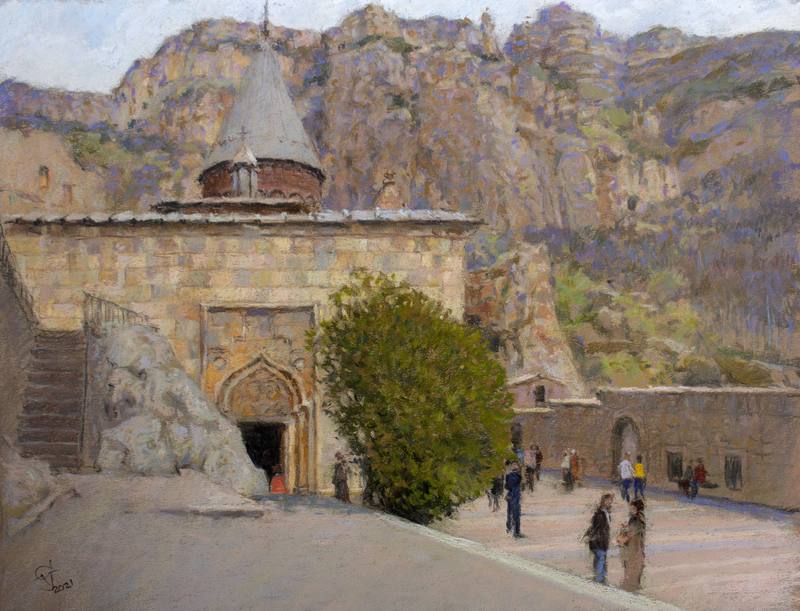 Gegard. Cave monastery. Armenia — Oussik Sergey