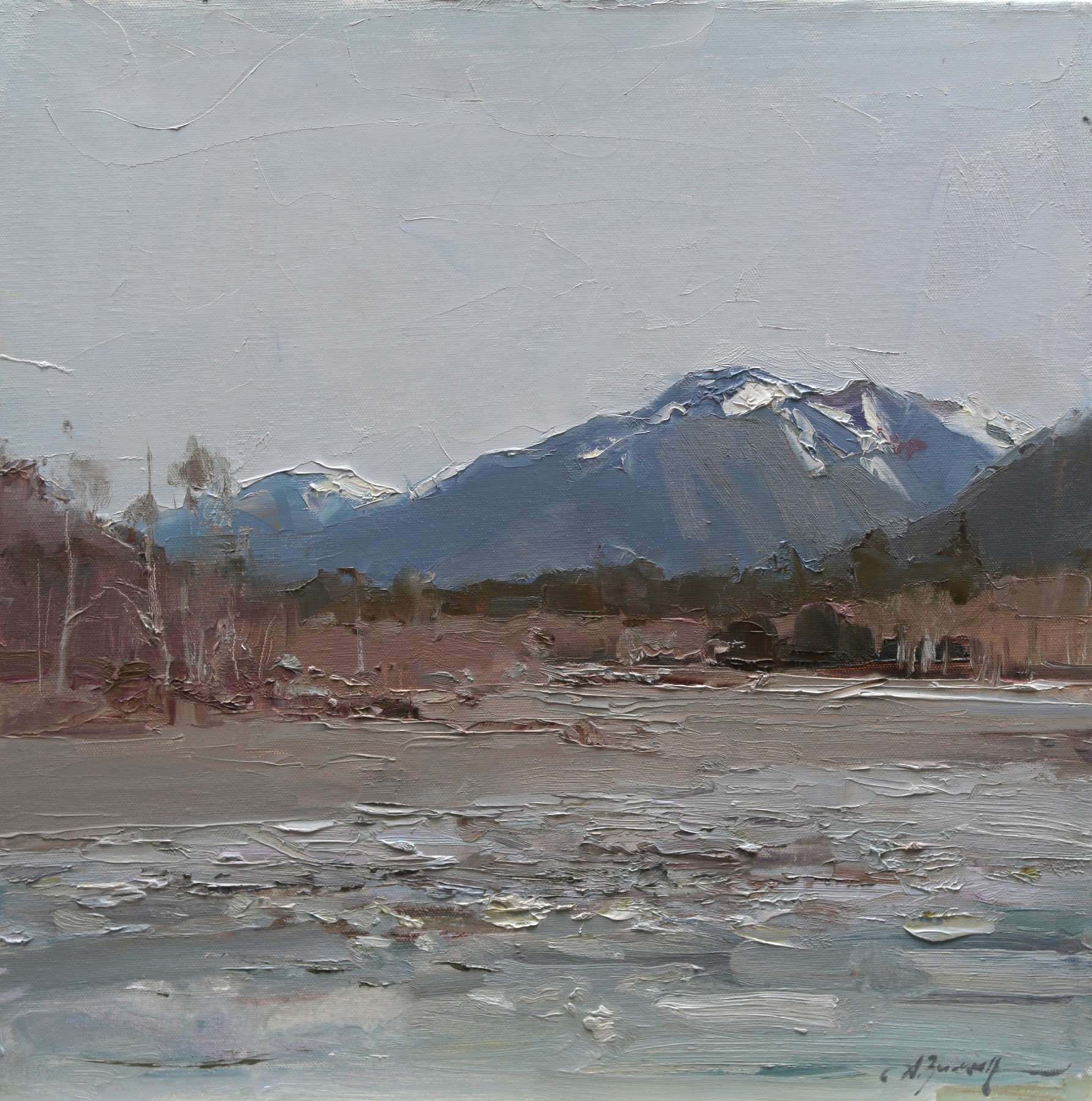 Mountain lake — Zimin Alexander