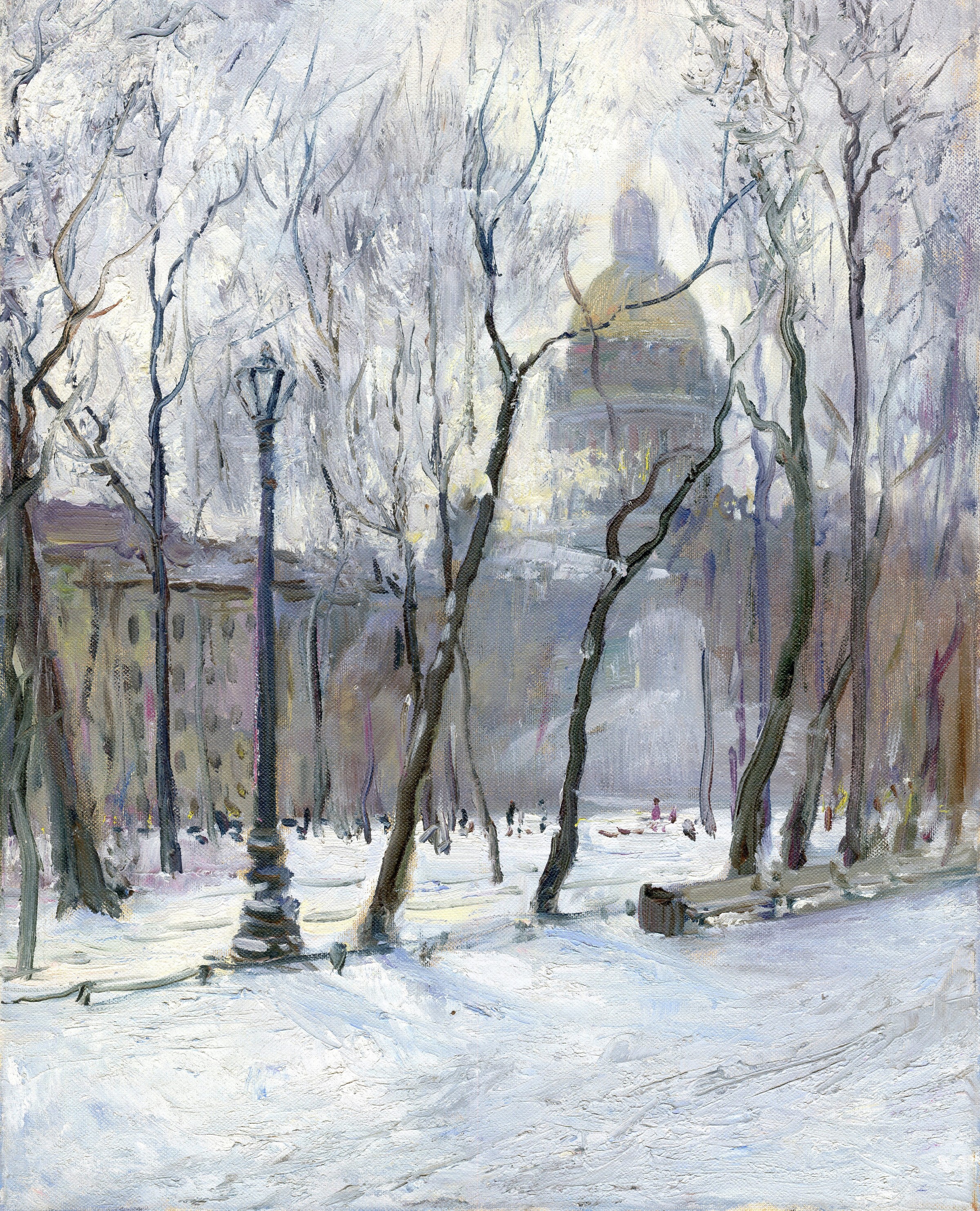Серебряная зима — Усманов Анвар