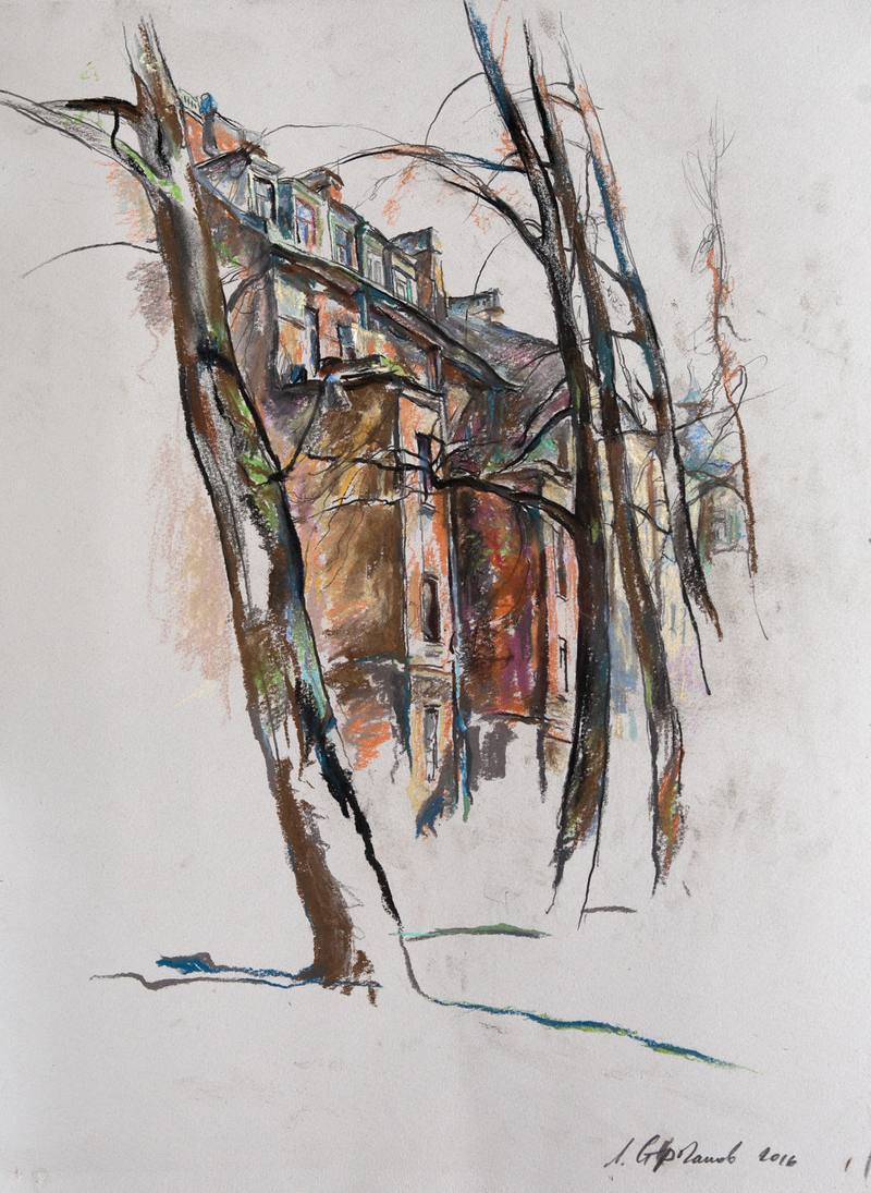 Red house — Stroganov Leonid