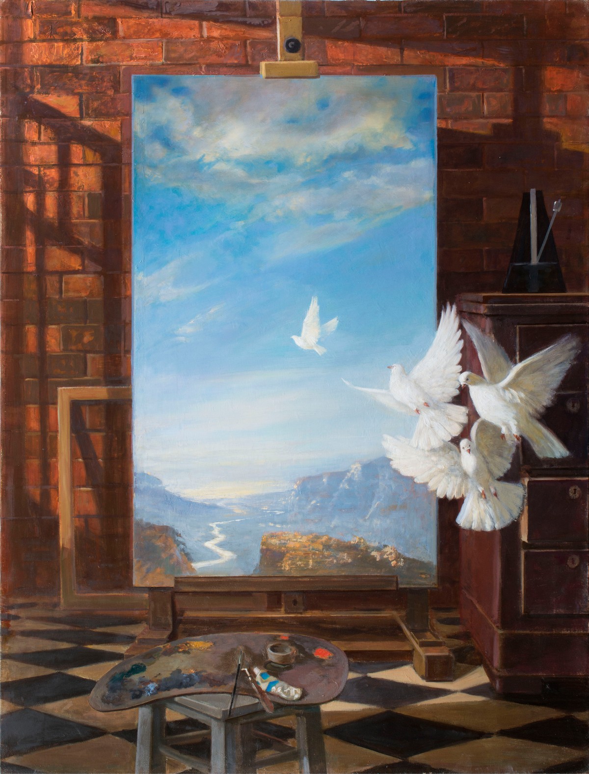 In Magritt's remembrance — Fedotov Vasily