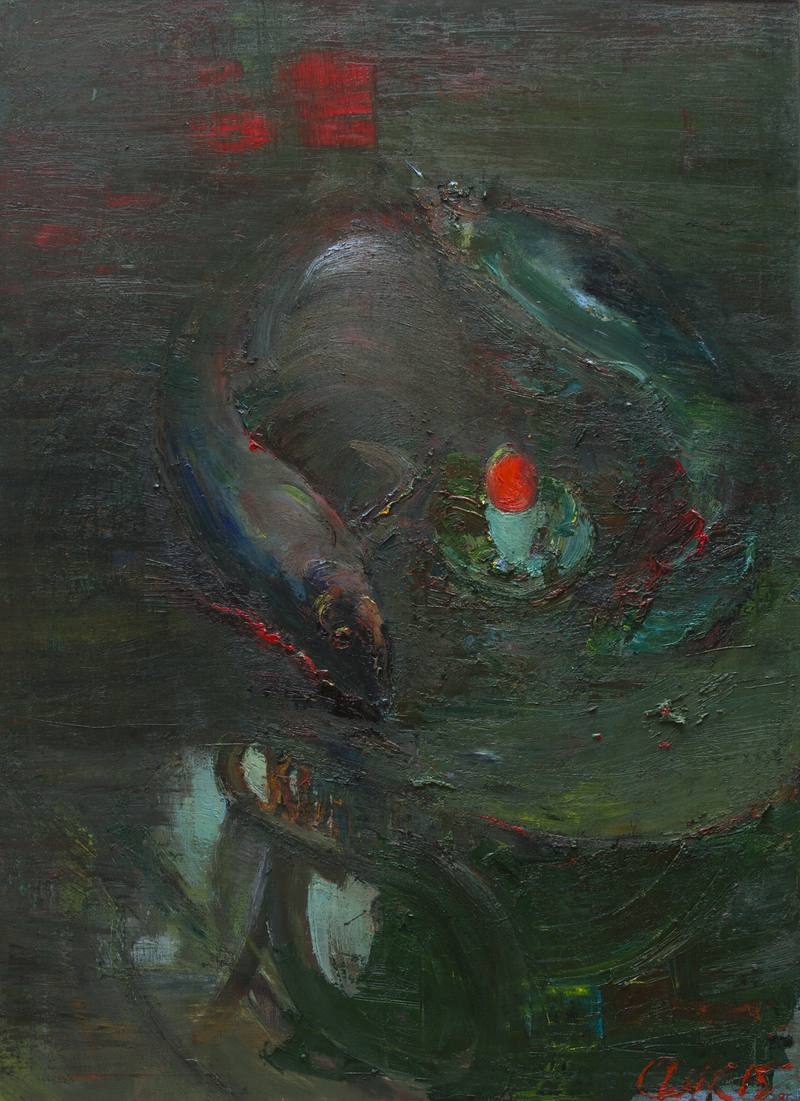 Red egg — Collegova Darya