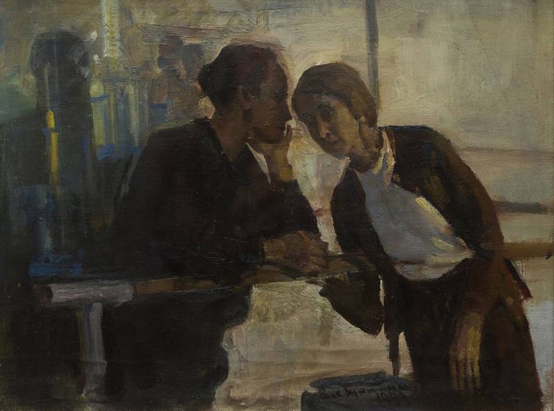 Talking on rehearsal — Bratanyuk Vasily
