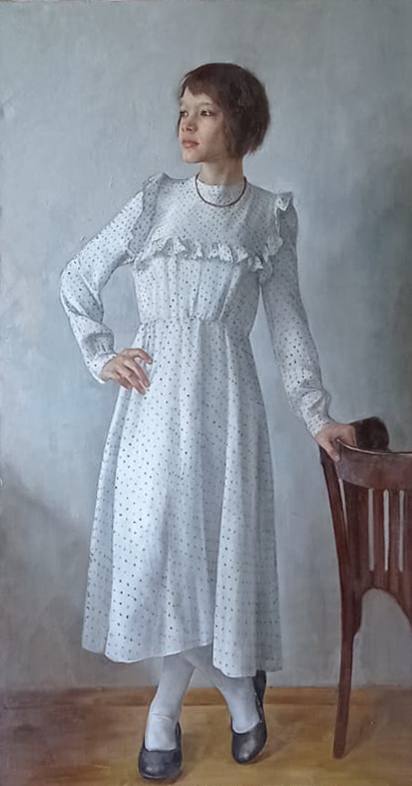 White dress — Milashevich Natasha