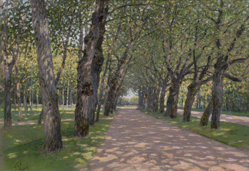 Linden alley — Oussik Sergey