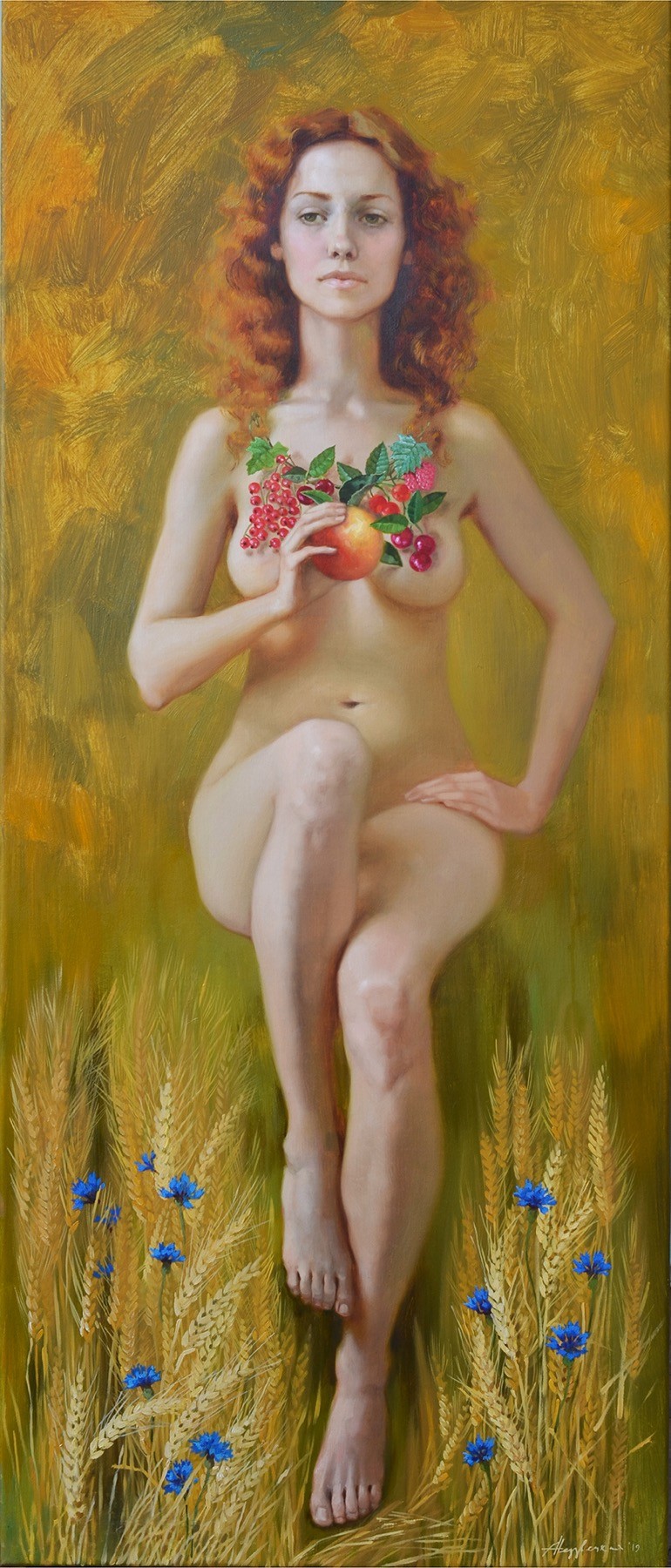 Goddess of Prosperity. Flora. Ceres. Aurora — Nedzvetskaya Alexandra (1)
