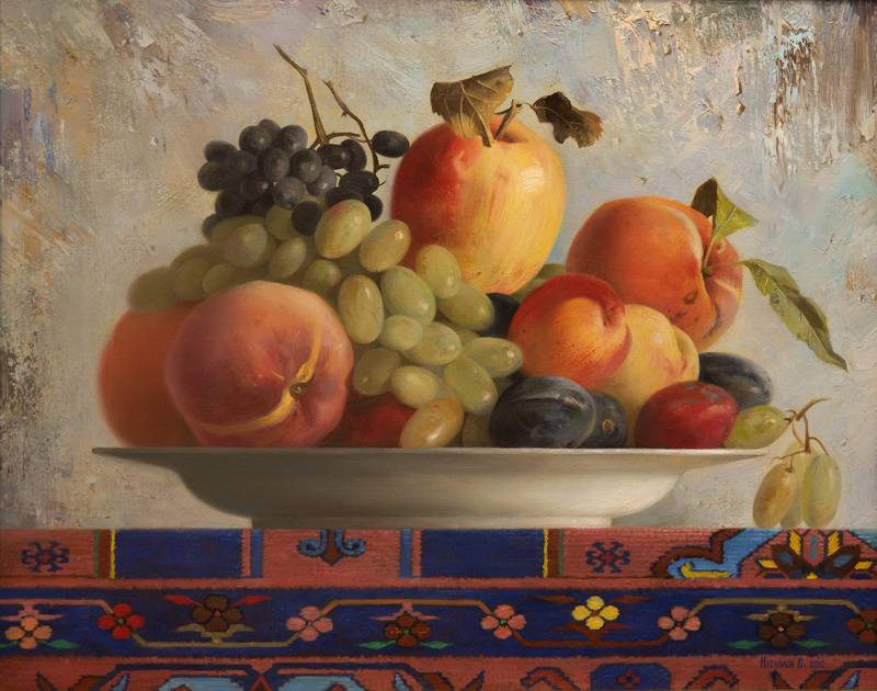 Still life on the carpet — Nurimov Sabit