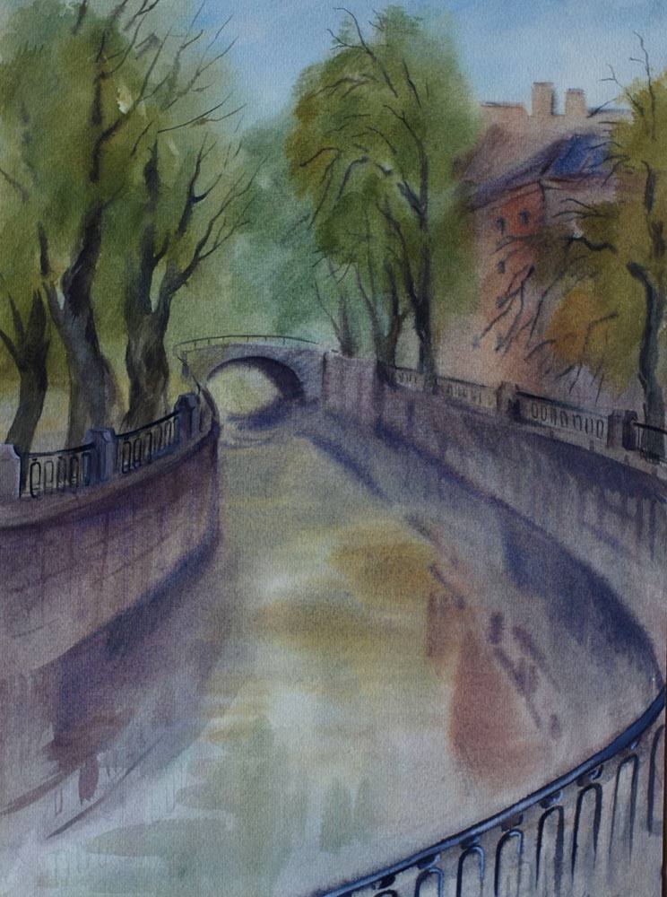 Griboedov' canal. Saint-Petersburg — Nedzvetskaya Olga
