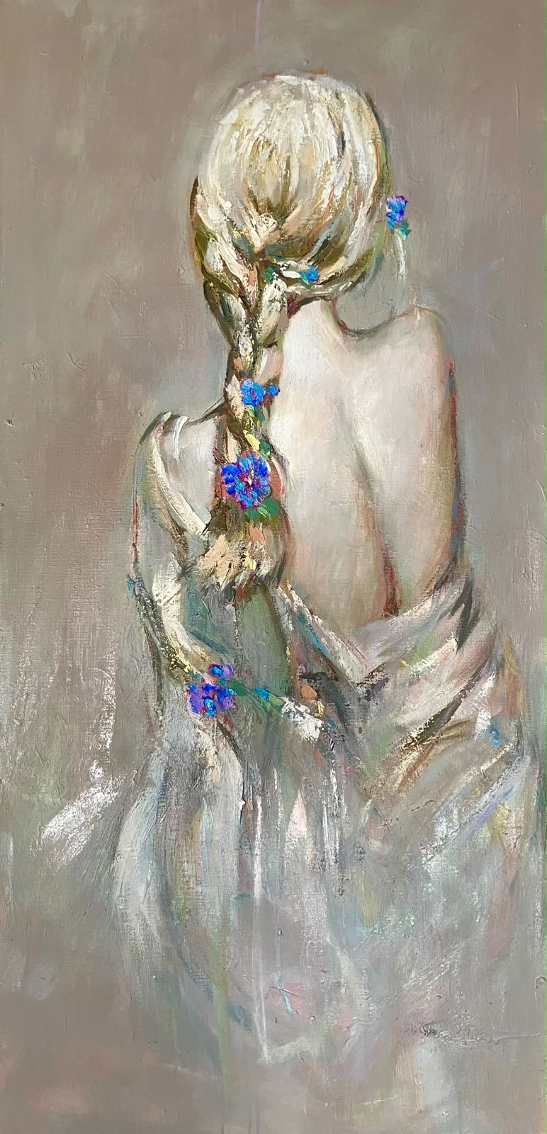 Braid — Pavlov Mstislav. Oil on canvas