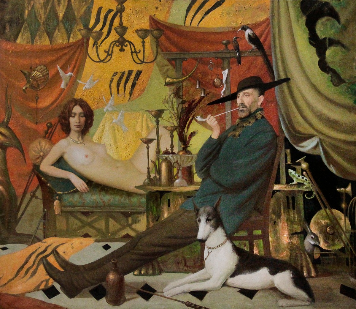 In the studio — Samsonov Igor