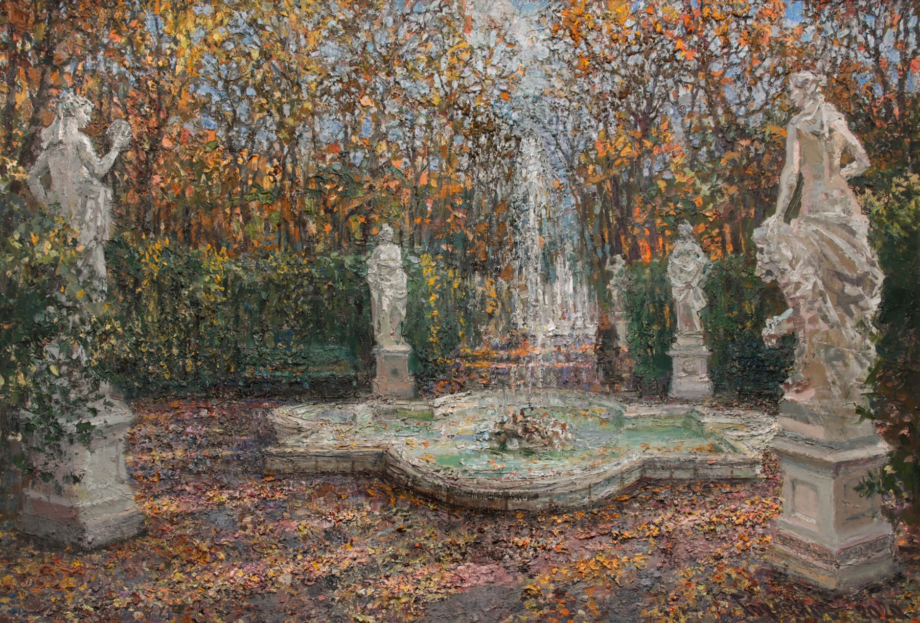 Summer garden — Gorlanov Andrian