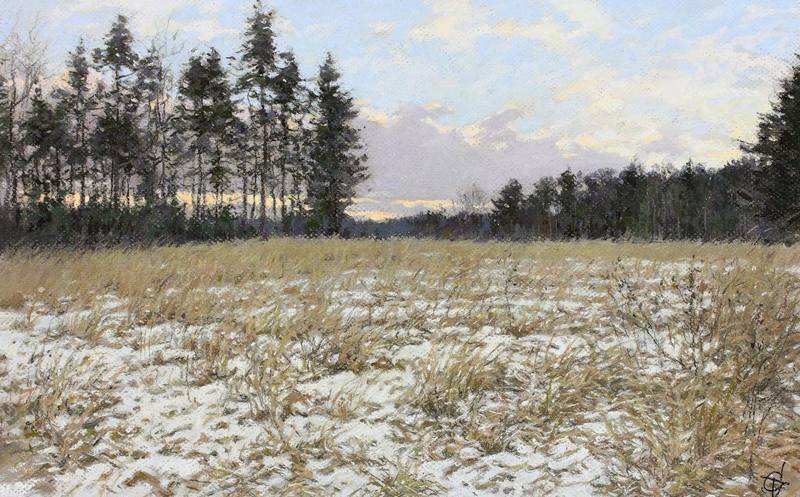 First snow — Oussik Sergey