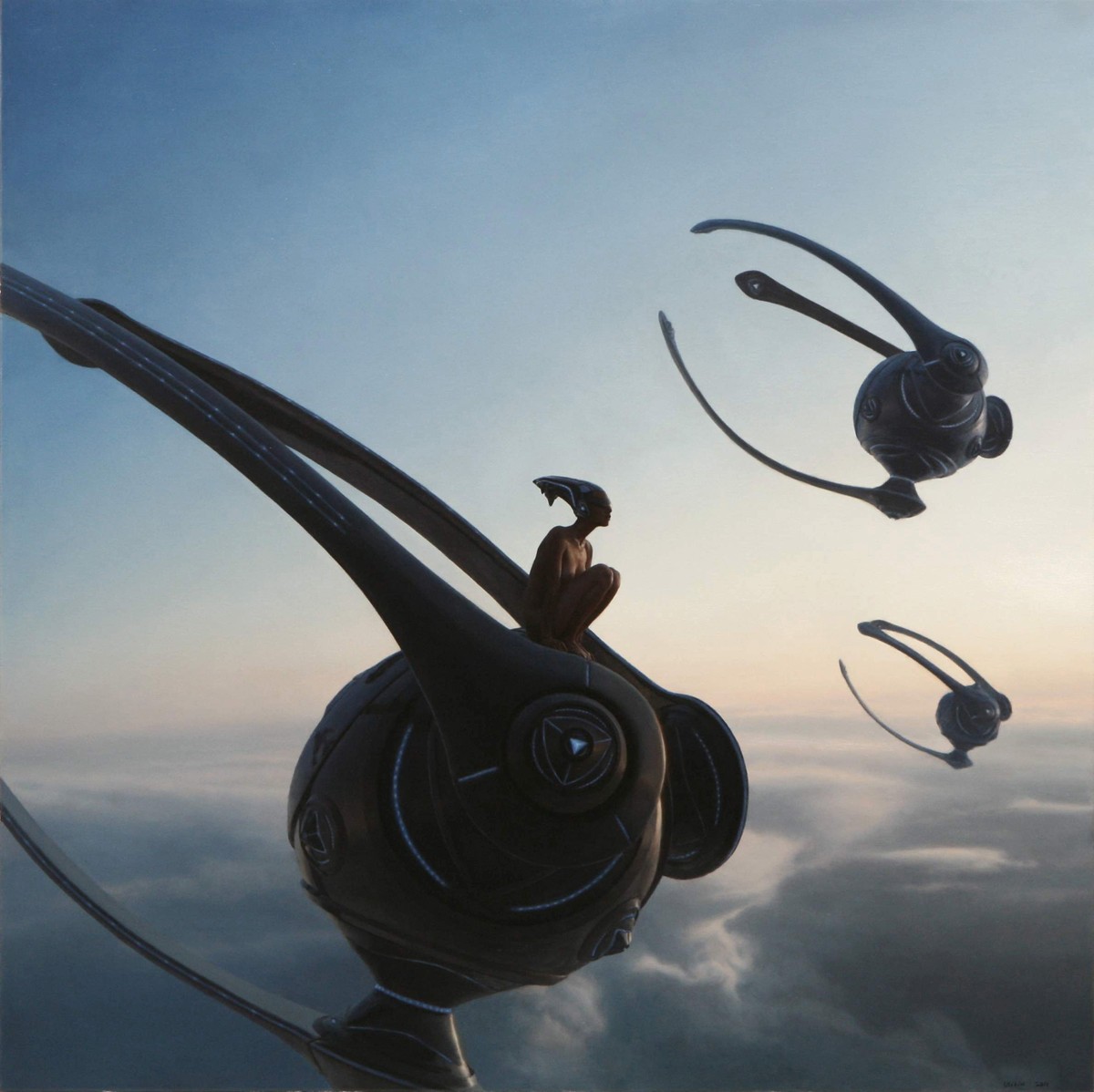 Above the clouds — Ulybin Gennadiy
