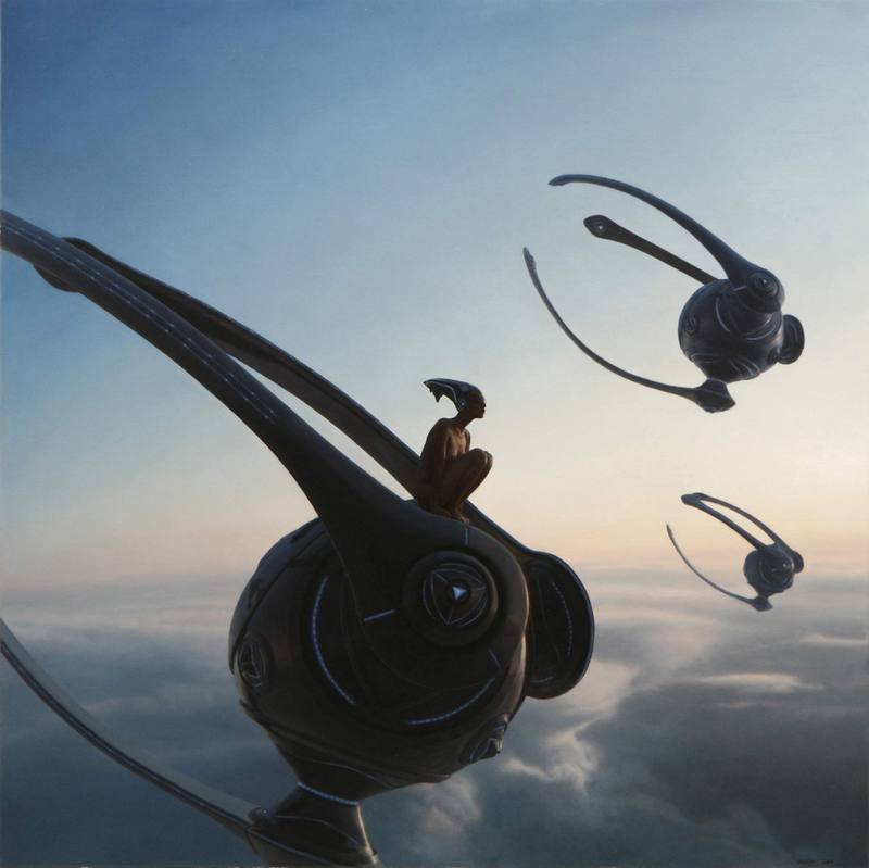 Above the clouds — Ulybin Gennadiy