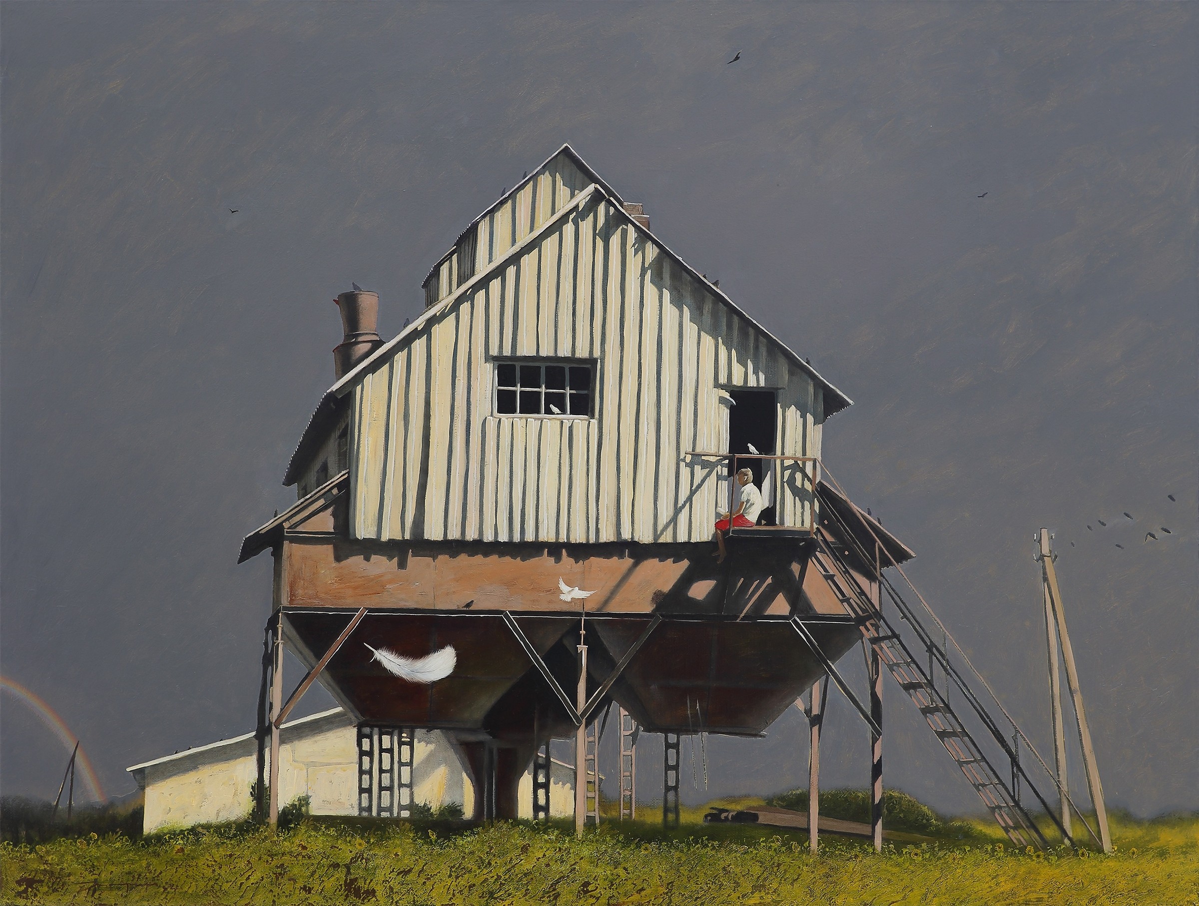 Old grain threshing floor — Khokhrin Ilya