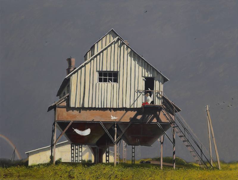 Old grain threshing floor — Khokhrin Ilya