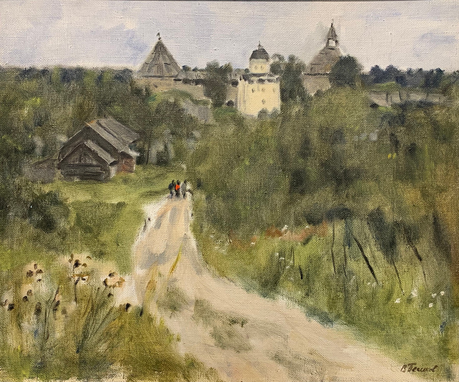 Дорога к храму. 1974 — Песиков Владимир Симонович