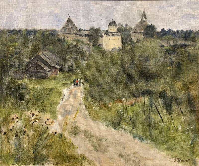 Дорога к храму. 1974 — Песиков Владимир Симонович