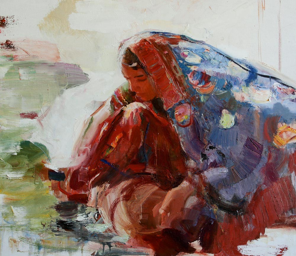 Near the stream — Kalin Tatyana