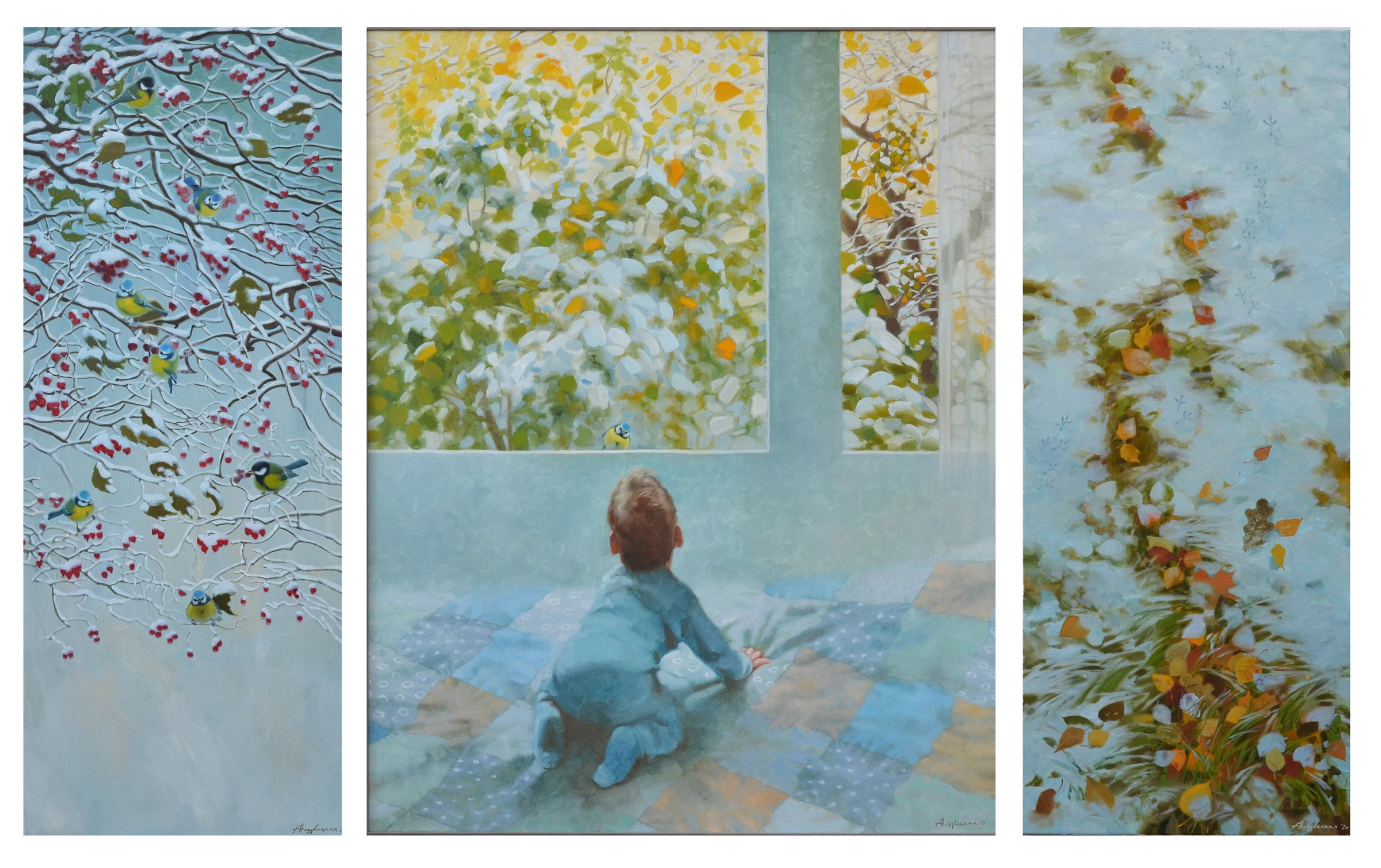 First snow — Nedzvetskaya Alexandra