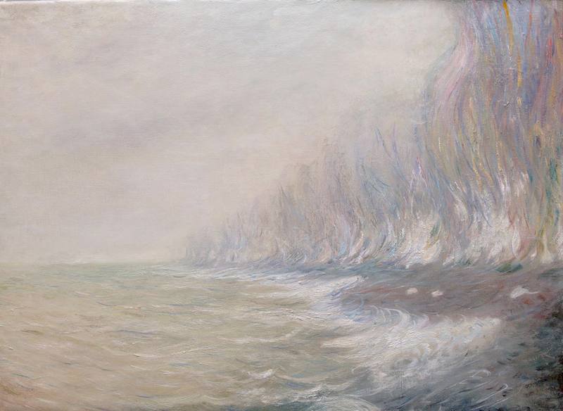 Копия. Claude Monet Effet de Brouillard près de Dieppe, 1882