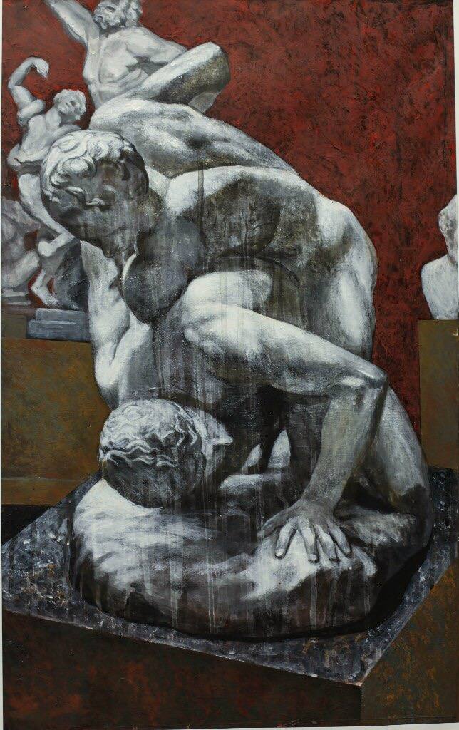 Series Man in a museum — Kokacheva Alexandra