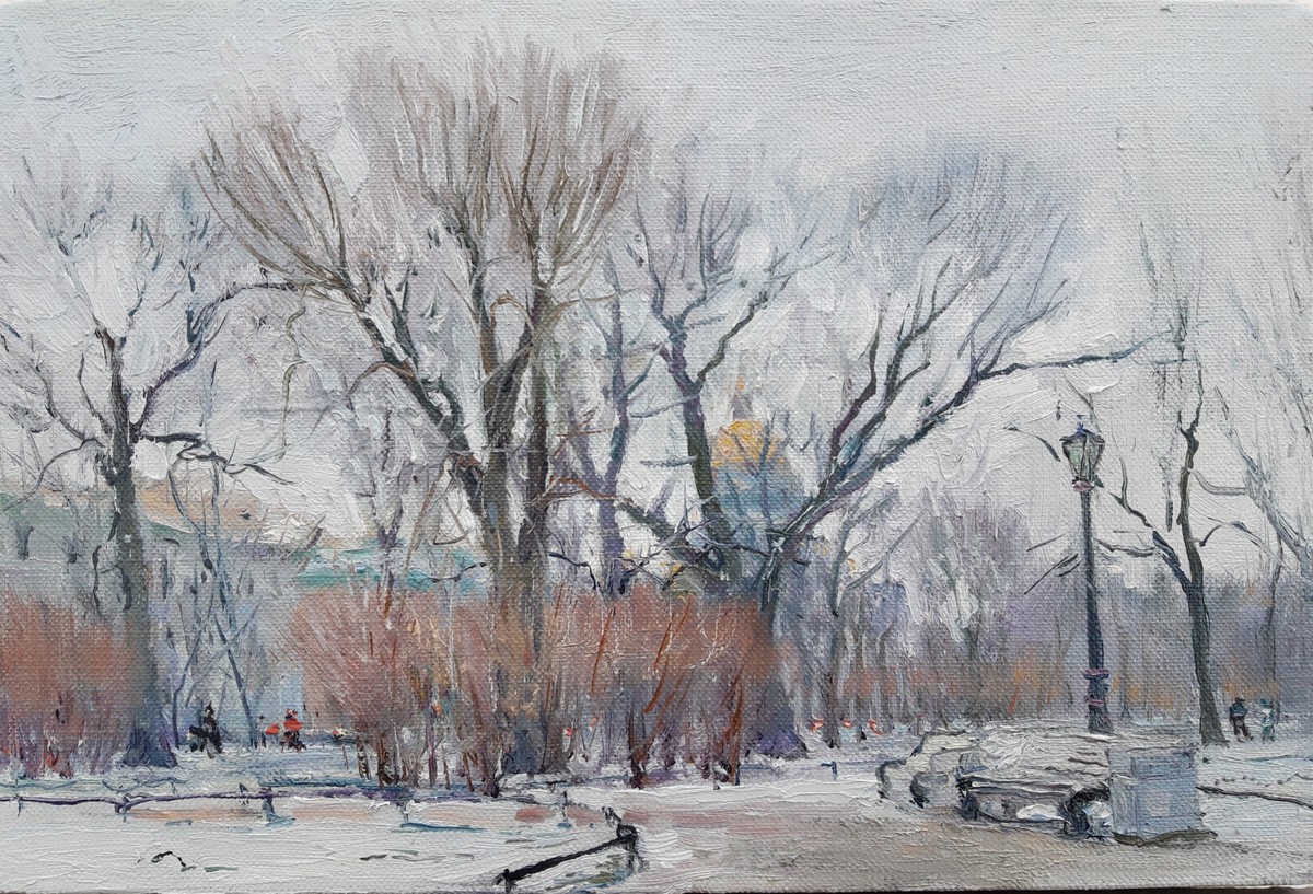Winter days — Usmanov Anvar