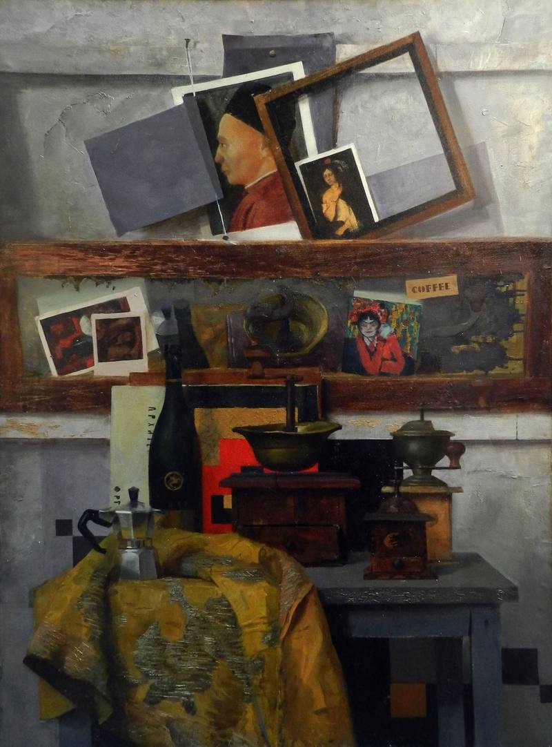 Still life with coffee mills — Vidyaikin Vladimir