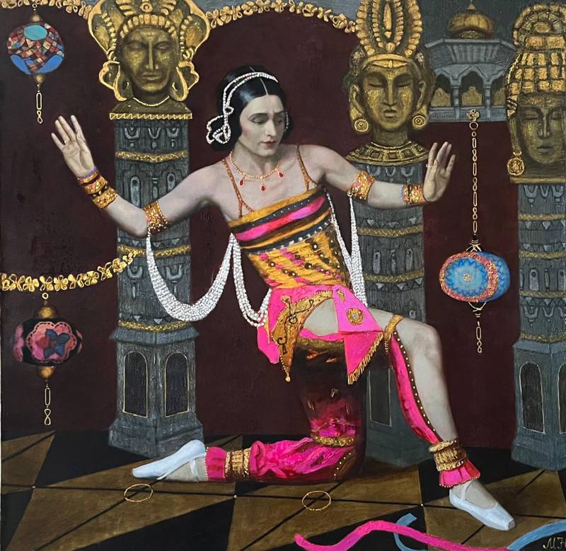 Ballet "La Bayadère"  M.T. Semenova. — Makovezkaya Natalia