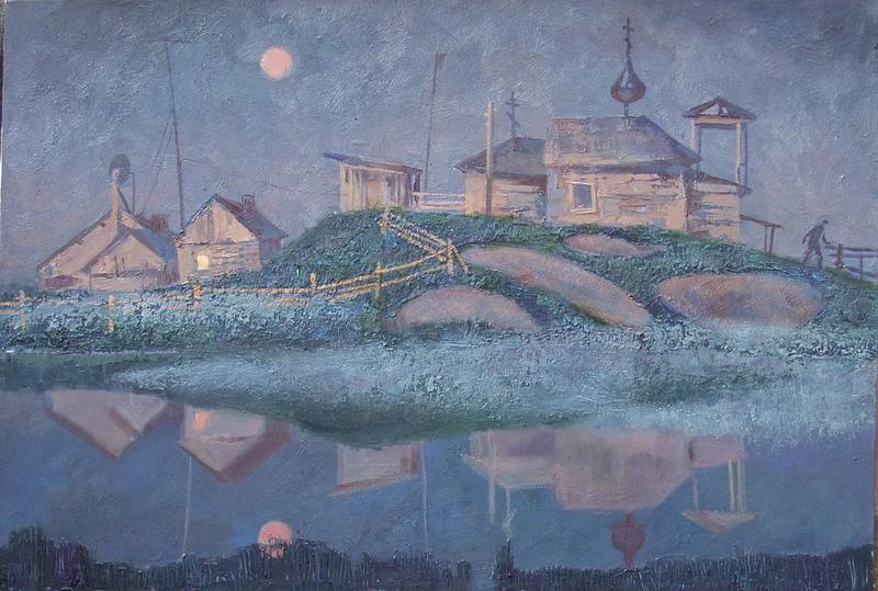Full moon. White night — Murasheva Elena