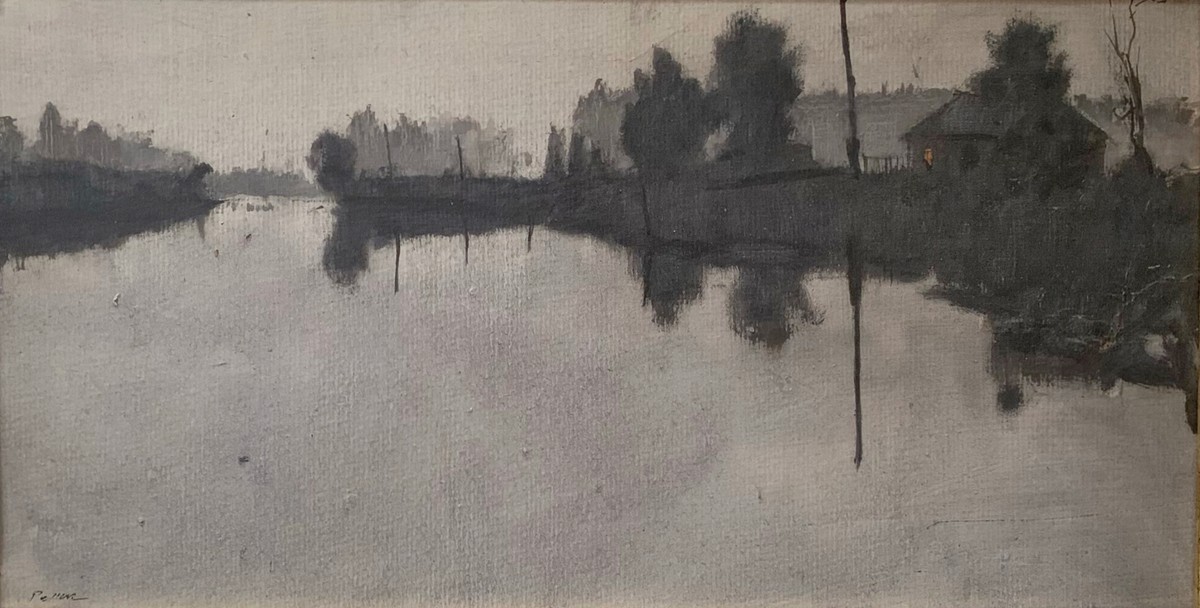 At dawn — Repin Nikolay