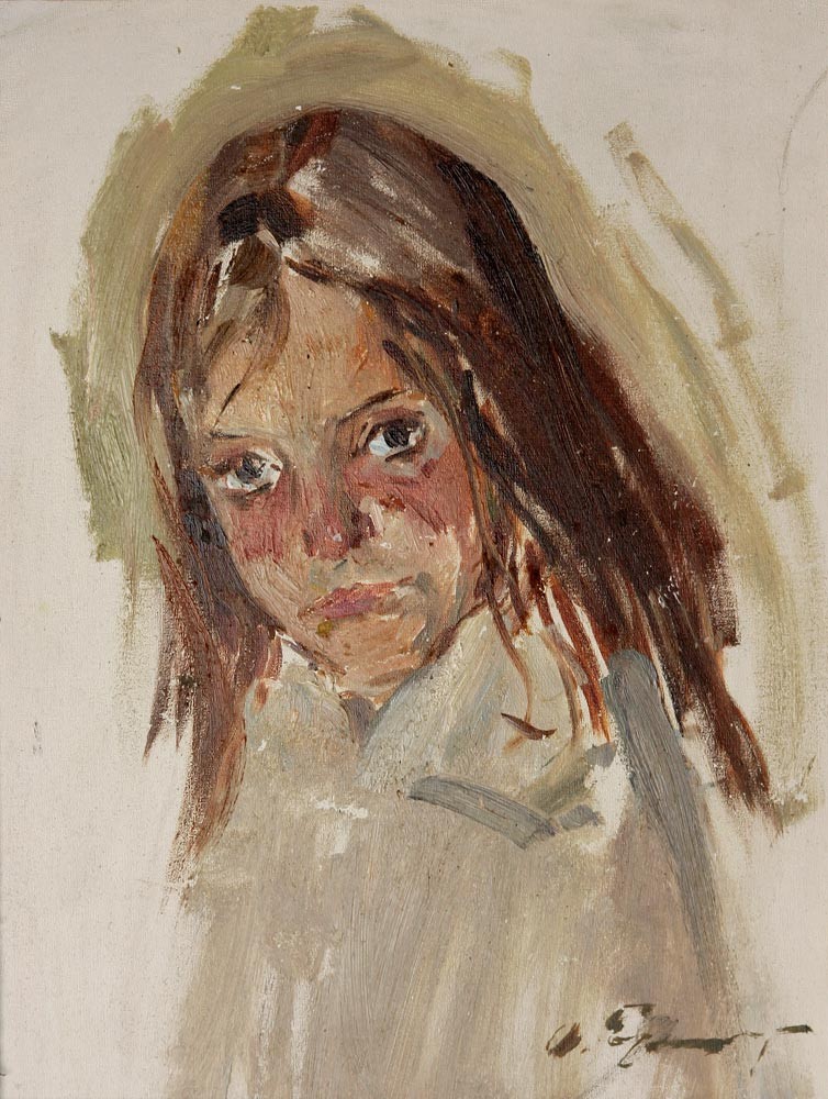 Portrait of a girl — Eremeev Oleg Arkadievich